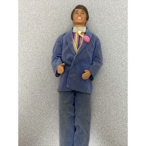 Mattel 1968 Barbie Ken Doll, Twist & Turn,  Blue Eyes,  Brown Hair, 3 Piece Suit